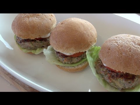 HEALTHY 'LOW FAT' BURGERS - Nicko's Kitchen