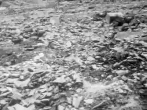 This 1946 film shows actual footage of the atomic bomb destruction of Hiroshima and Nagasaki Japan