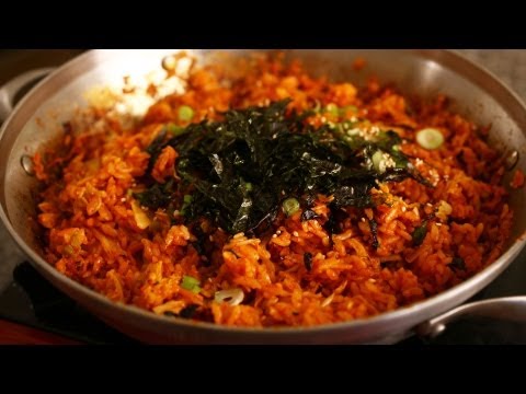 Kimchi fried rice: 김치볶음밥