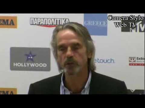 JEREMY IRONS ΣΥΝΕΝΤΕΥΞΗ ΤΥΠΟΥ 20 9 2013