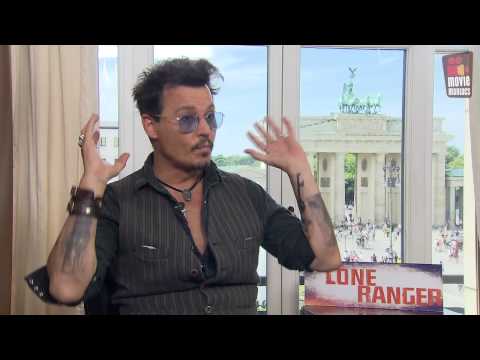 Johnny Depp Interview Lone Ranger (2013)