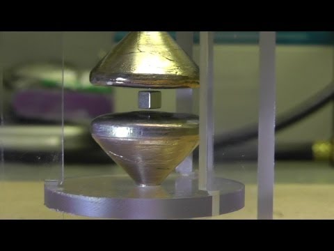 Diamagnetic Levitation Via Bismuth. No Power Supply, No Tricks, Just Science. :) RWGresearch.com