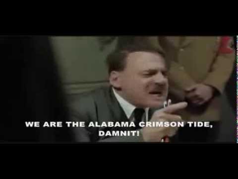 Hitler Reacts To Alabama's Loss To Auburn In The 2013 Iron Bowl