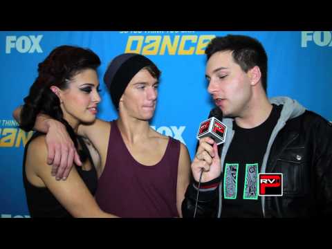 Nico Greetham and Alexis Juliano Interview  SYTYCD 10 WK 3 Live Show