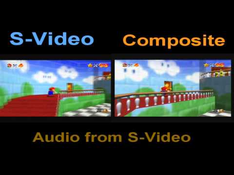 S-Video vs Composite || Nintendo 64