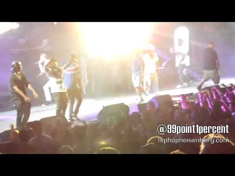 Wiz Khalifa & Chevy Woods - Taylor Gang (Live) Under The Influence Tour Irvine CA 7/18/13