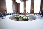 File - Two-day talks begin in Geneva on Iran’s nuclear programme, attended by representatives of Iran; the "P5+1" -- the five permanent members of the Security Council (China, France, the Russian Federation, the United Kingdom and the United Sates), plus Germany – also known as the “E3+3”; and the European Union.