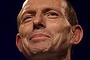 ELECTION 2013: Tony Abbott and his family during the Coalition official election night function in Sydney, on Saturday 7 September 2013. Photo: Alex Ellinghausen