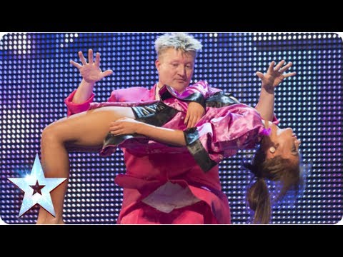 Stevie Pink master illusionist takes to the stage | Week 6 Auditions  | Britain's Got Talent 2013