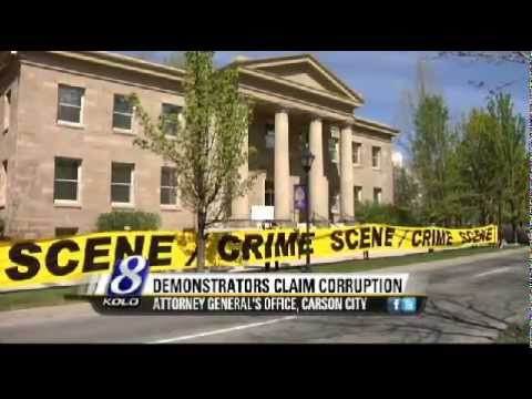 Massive CRIME SCENE at Nevada Attorney Generals office !!!