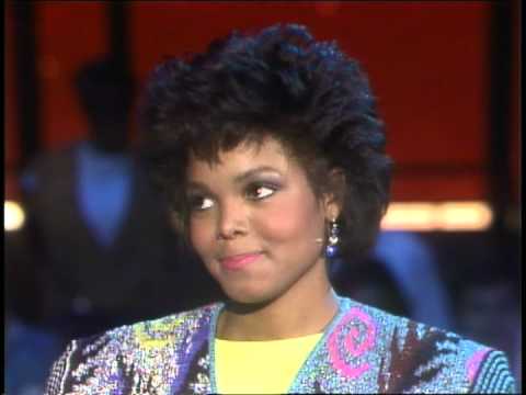 Dick Clark Interviews Janet Jackson- American Bandstand 1984