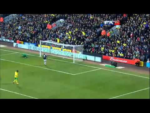 Norwich City 0-1  Luton Town | The FA Cup 4th Round 2013