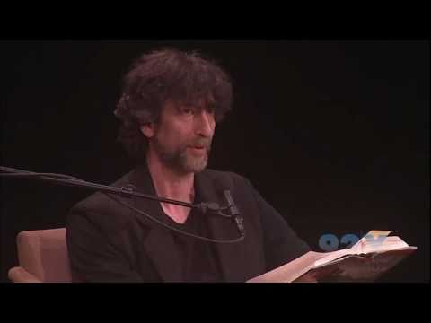 Neil Gaiman with Lev Grossman