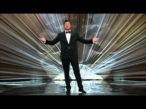 Seth Macfarlane - We saw your boobs. Oscars 2013 720p