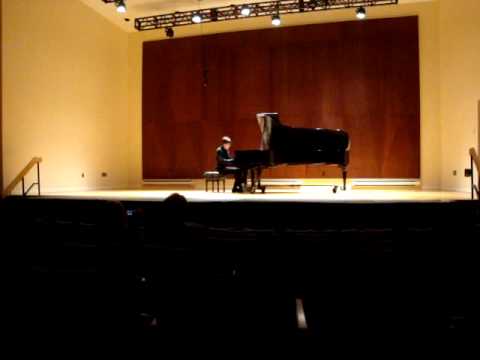 John Axon Plays Rachmaninoff's Prelude in G# Minor at his 2009 Fall Recital