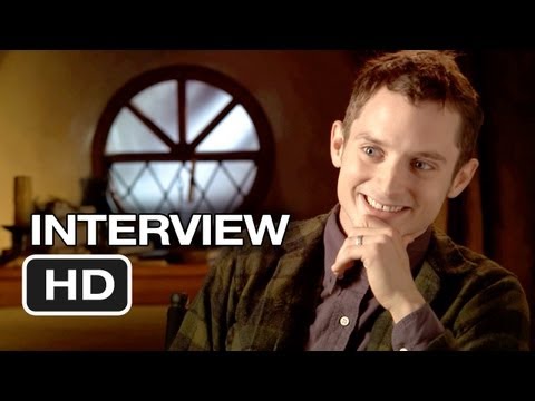 The Hobbit: An Unexpected Journey Elijah Wood Interview - Frodo (2012) HD