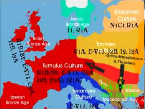 EUROPEAN GENETIC ORIGIN archeogenetic study