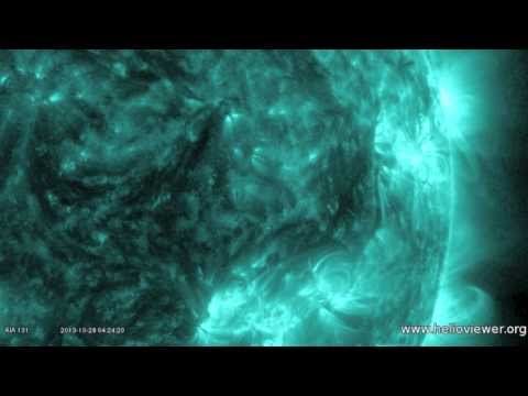 5MIN News October 28, 2013: Solar Eruptions, Euro Storm