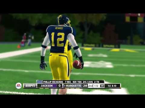 NCAA Football 14 - Road to Glory with WR Phillip Richards ep1