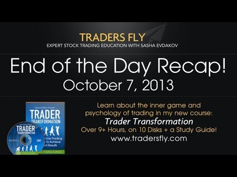 Oct 7, 2013 - Stock Market Daily Recap - SPX, AMZN, TSLA, GOOG, AAPL