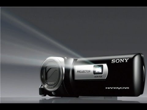 Sony Handycam with projector DCR-PJ6 review & test