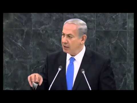 Israel Prime Minister Netanyahu Before The UN General Assemb