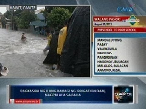 Saksi: Ilang binaha sa Cavite, 'di lumikas