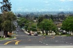 This is a street that leads down into Silicon Valley