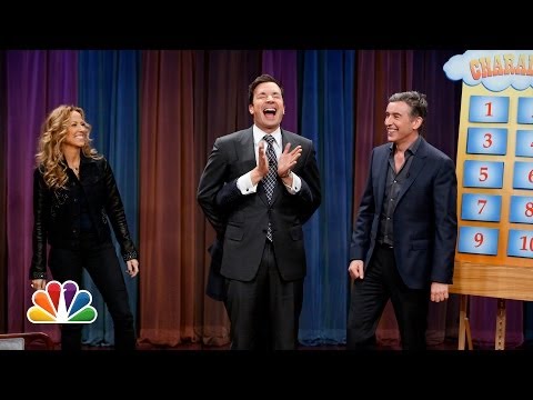 Charades with Jimmy Fallon, Damian Lewis, Steve Coogan and Sheryl Crow