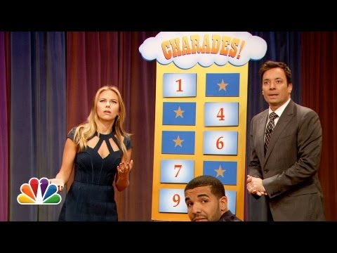 Charades with Scarlett Johansson and Drake