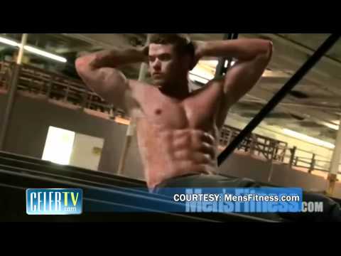 Kellan Lutz Shows Off His Abs in Men's Fitness