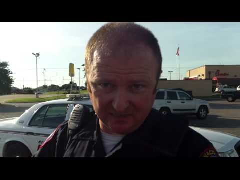 8-3-2013 Waco,Tx Open Carry long gun at Wal-Mart. Postive Peace Officer interaction