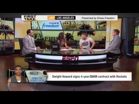 Heated Debate Between Nelly And Stephen A. Smith - ESPN First Take