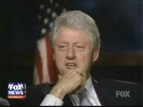 Bill Clinton Kicks the Crap out of Fox News Part 1