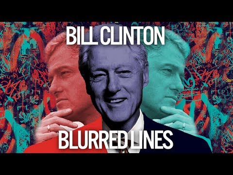 Bill Clinton Singing Blurred Lines by Robin Thicke