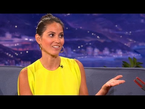 Olivia Munn Really Likes Watching Celebrities Strip - CONAN on TBS