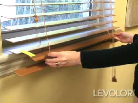 How to Shorten Blinds Video - Levolor Wood and Faux Wood Blinds - Blinds.com DIY