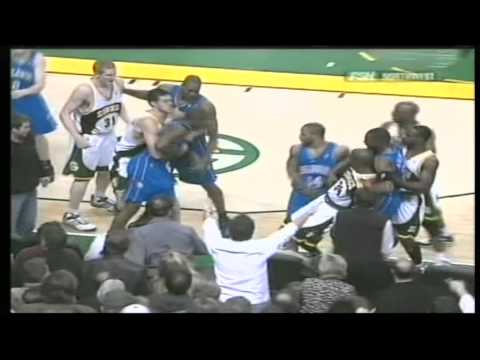 Ray Allen vs Keyon Dooling, Fight from season 05/06