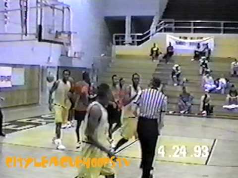 Allen Iverson High School AAU Highlights - Iverson dominates AAU basketball game