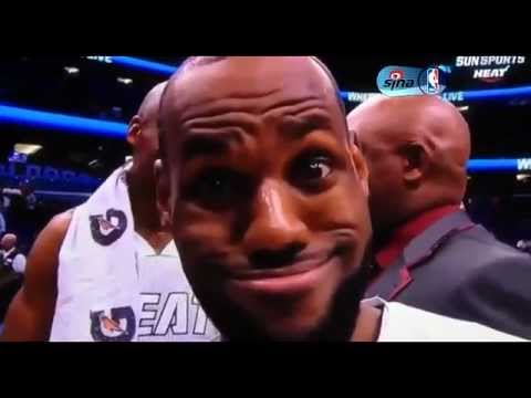 LeBron James Trolls Ray Allen's Interview