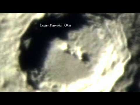 Lunar Moon Crater Copernicus Close up 2009