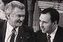 Bob Hawke and Paul Keating at opening of the tax summit in 1985.