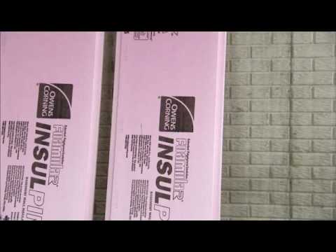 Install Rigid Foam Insulation in Basement Video