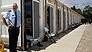 Shipping containers are being used as prison cells at the Dhurringile Prison near Shepparton to relieve the pressure of overcrowding in Victoria's prisons.  The Age. Photo: Angela Wylie. January 6 2014.