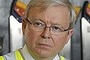 Prime Minister Kevin Rudd visited Gagal Technical Training Centre in Gladstone on Monday 2 September 2013. Election 2013. Photo: Andrew Meares