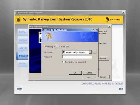 How to Restore System Using Symantec System Recovery Disk.