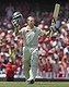 Chris Rogers' century celebration.