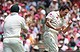 Alastair Cook bowled out for 7 runs by Mitchell Johnson.