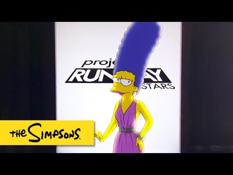 Marge Simpson on Project Runway | THE SIMPSONS | ANIMATION on FOX