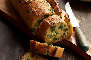 Garlic bread.